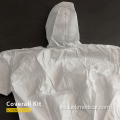 Precaución Covid Medical Coverall Traje